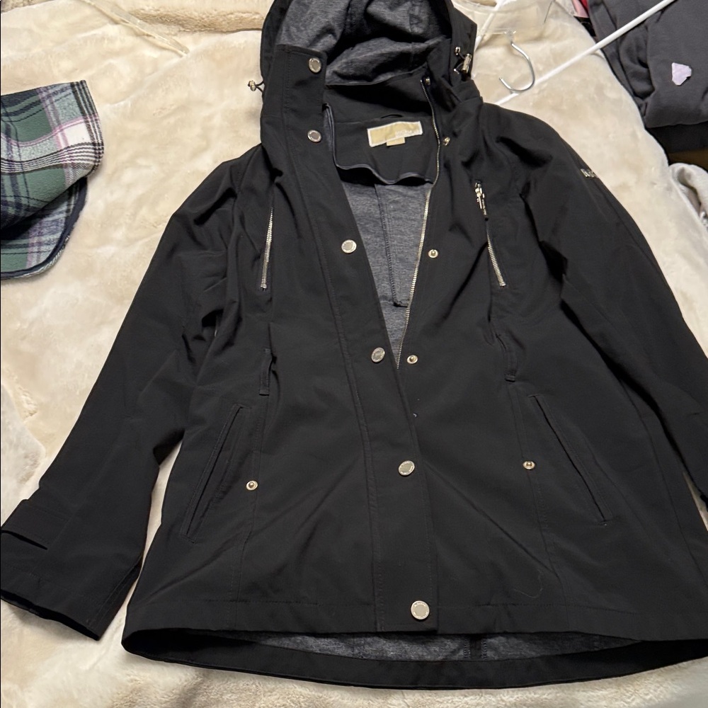 Michael Kors Black Utility Jacket
